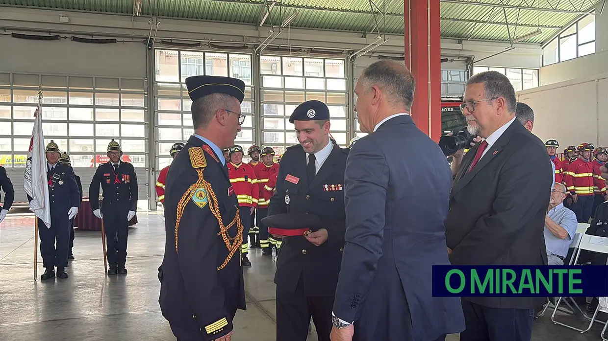 André Teodoro é o novo comandante dos Bombeiros de Abrantes