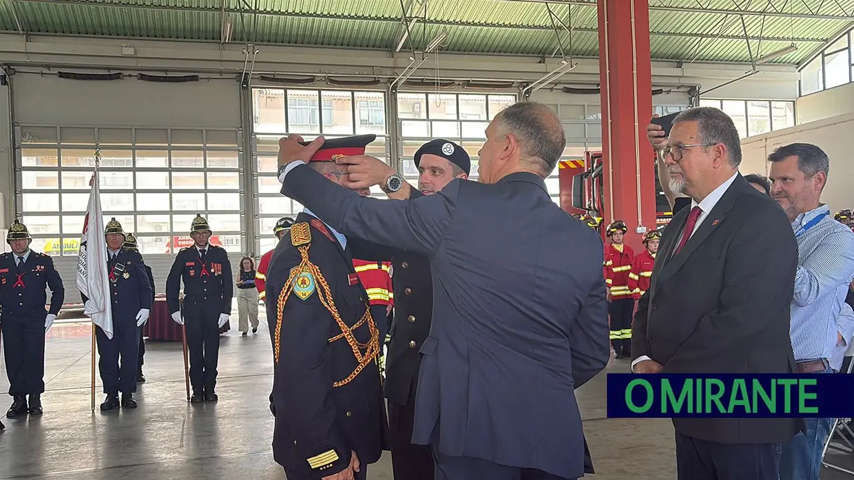 André Teodoro é o novo comandante dos Bombeiros de Abrantes