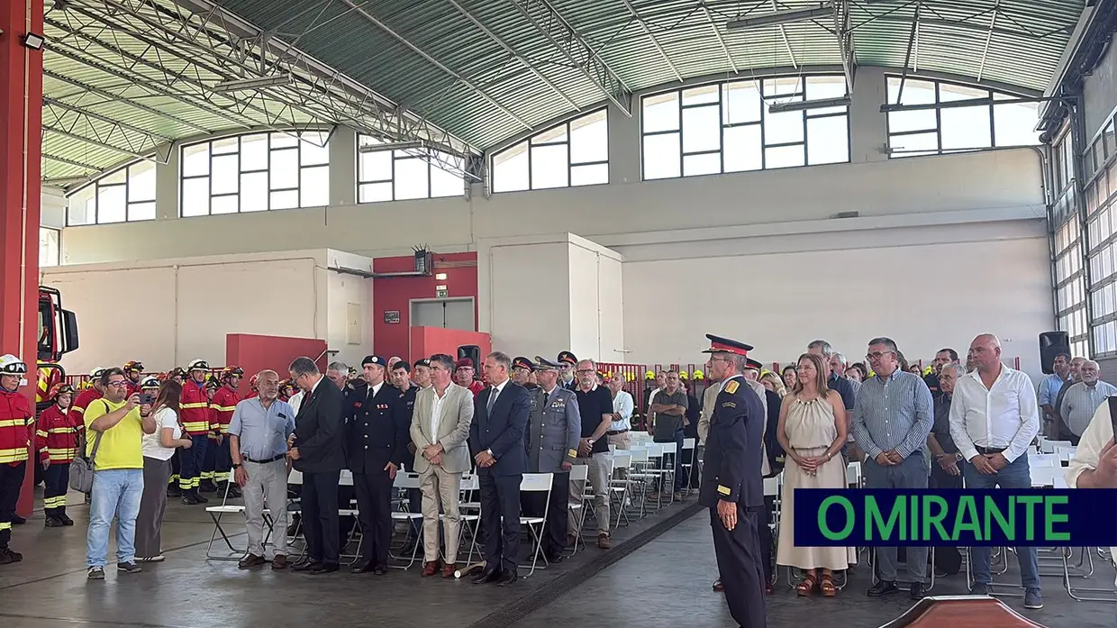 André Teodoro é o novo comandante dos Bombeiros de Abrantes