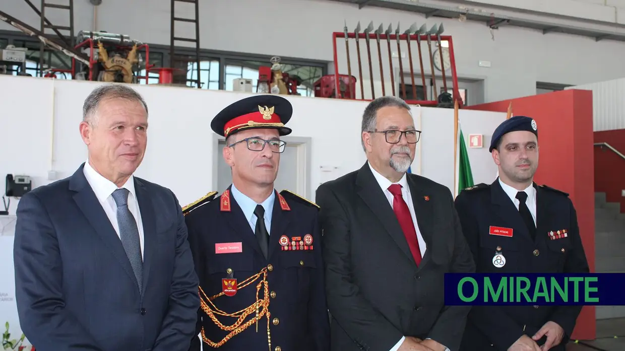 André Teodoro é o novo comandante dos Bombeiros de Abrantes