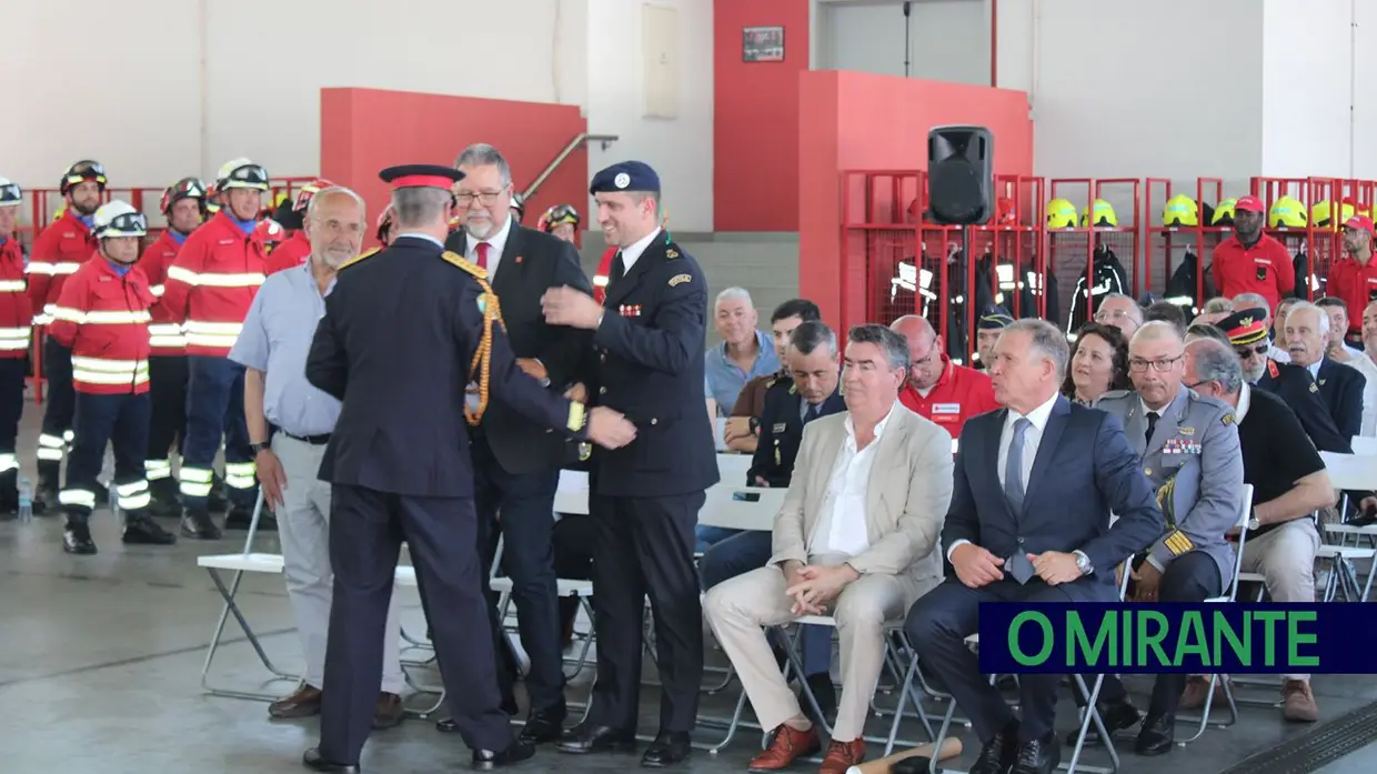 André Teodoro é o novo comandante dos Bombeiros de Abrantes