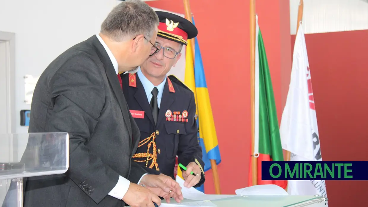 André Teodoro é o novo comandante dos Bombeiros de Abrantes