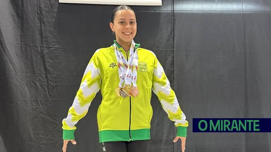 Mia Miele é campeã nacional de Ginástica Artística Feminina da 2ª Divisão