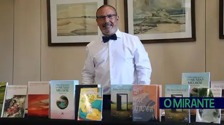 Martin Santos regressa o Cartaxo com dois novos livros