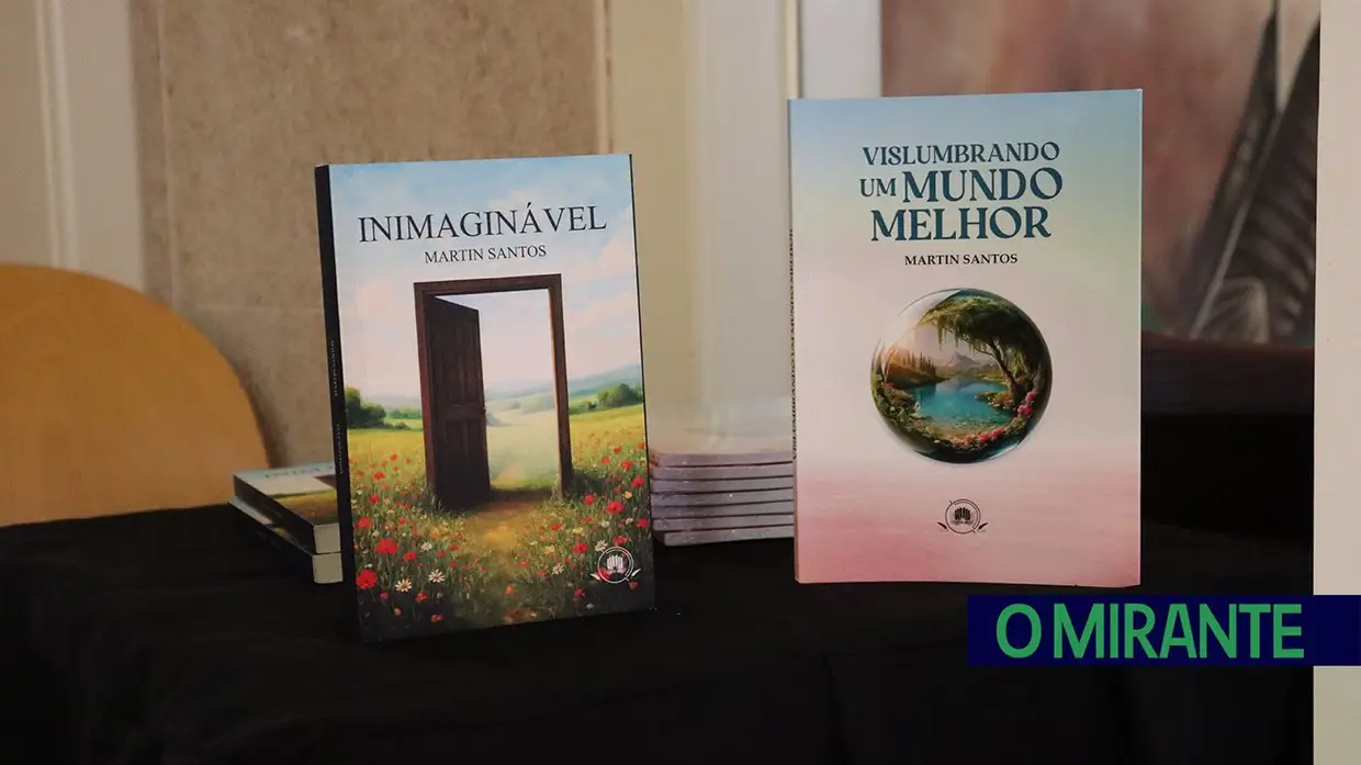 Martin Santos regressa o Cartaxo com dois novos livros