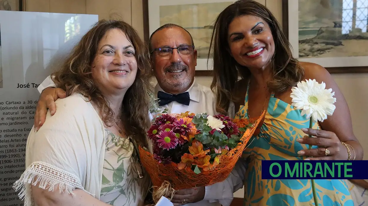 Martin Santos regressa o Cartaxo com dois novos livros