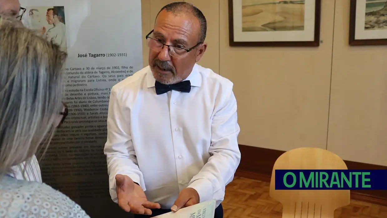 Martin Santos regressa o Cartaxo com dois novos livros
