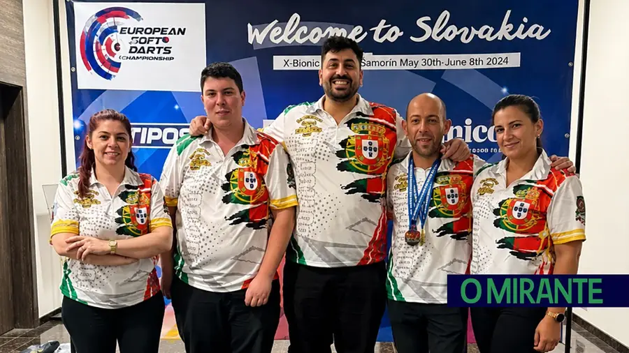 Ribatejo ajuda Portugal a fazer história no Europeu de soft darts