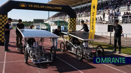Escola Profissional de Rio Maior na 11.ª Grande Corrida de Carros Movidos a Energia Solar