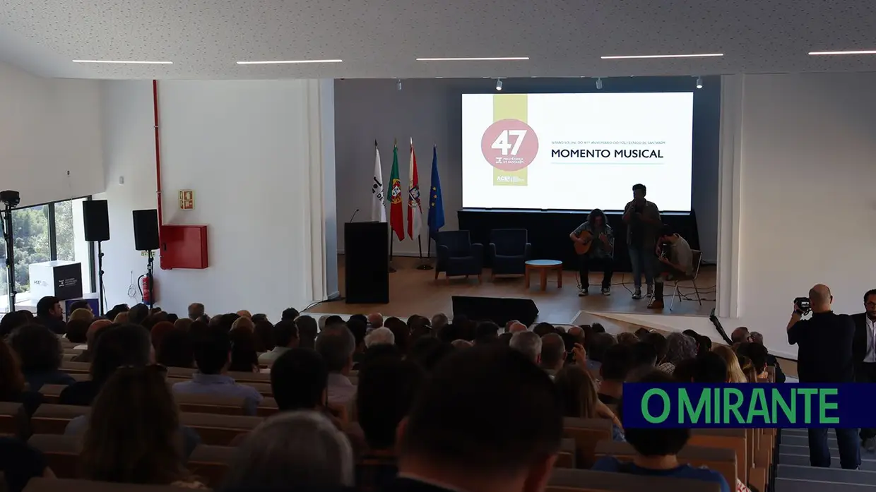Politécnico de Santarém inaugura auditório no seu 47º aniversário