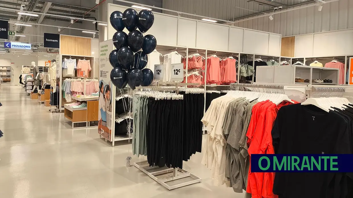 KIABI abre primeira loja em Santarém e reforça expansão em Portugal