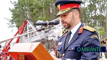 Miguel Novais assume comando dos Bombeiros Municipais de Tomar