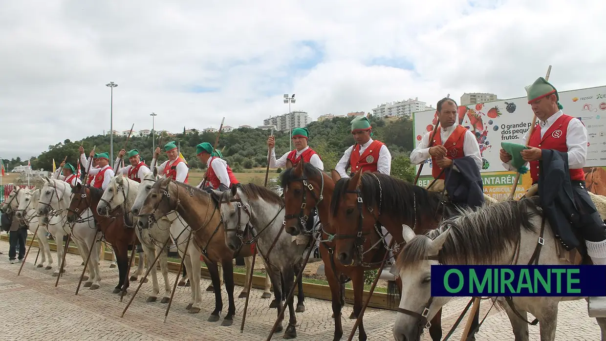 Dois ministros na inauguração da Feira Nacional de Agricultura em Santarém