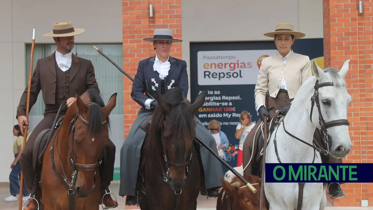 Dois ministros na inauguração da Feira Nacional de Agricultura em Santarém