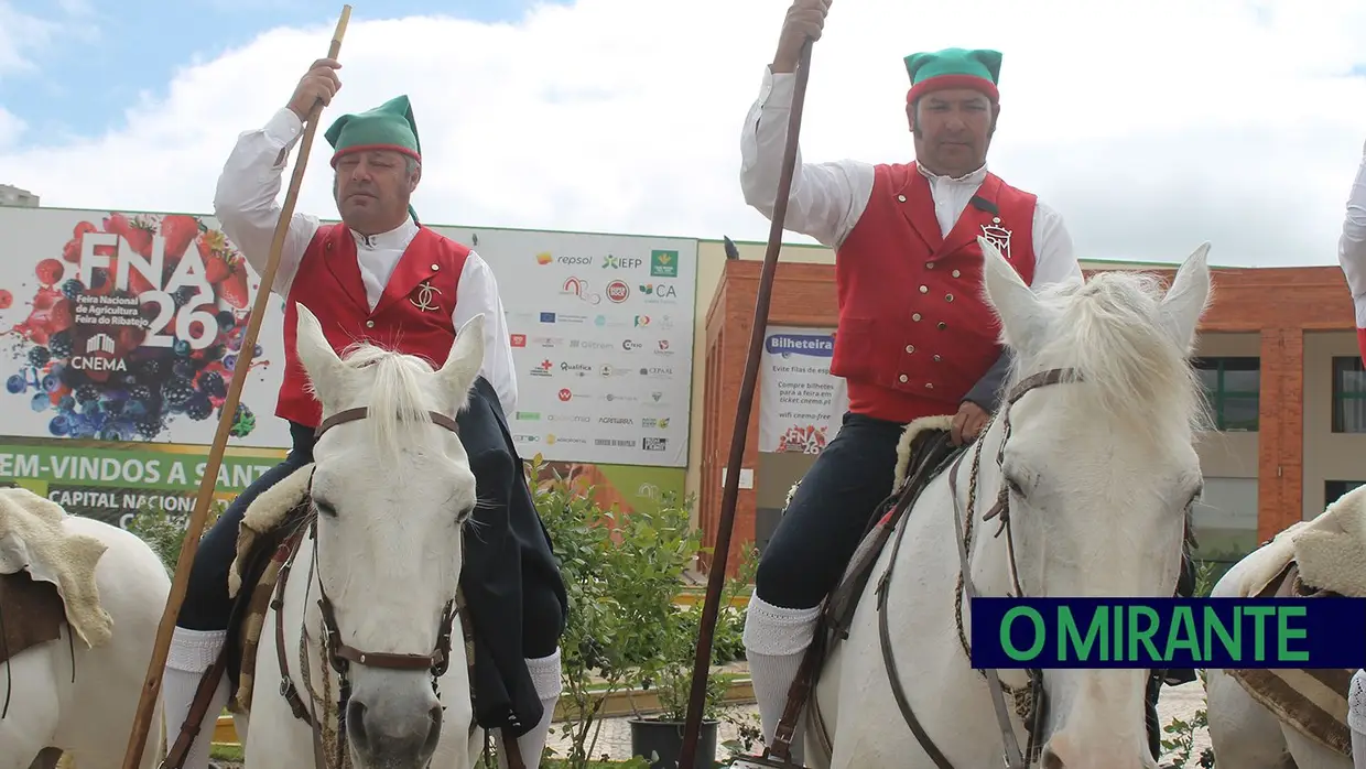 Dois ministros na inauguração da Feira Nacional de Agricultura em Santarém