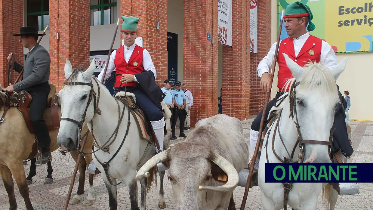 Dois ministros na inauguração da Feira Nacional de Agricultura em Santarém