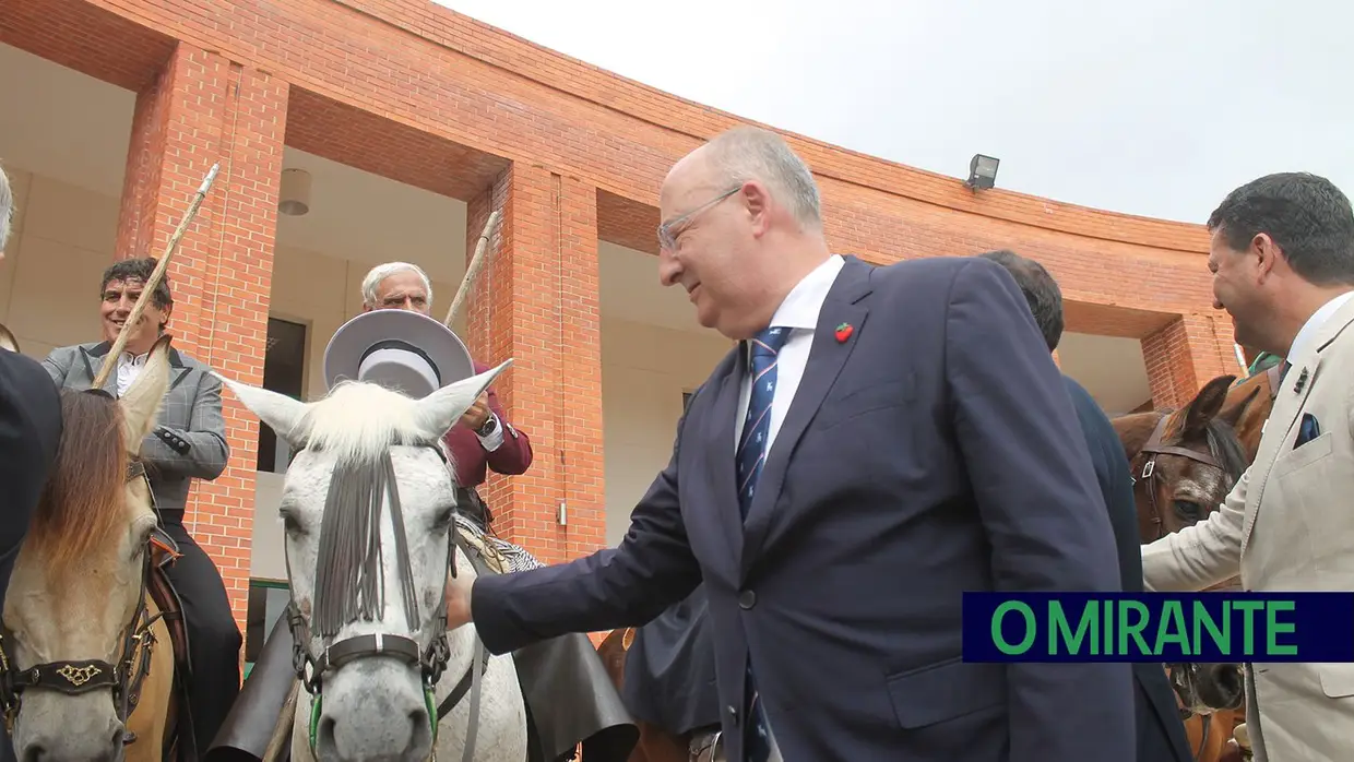Dois ministros na inauguração da Feira Nacional de Agricultura em Santarém