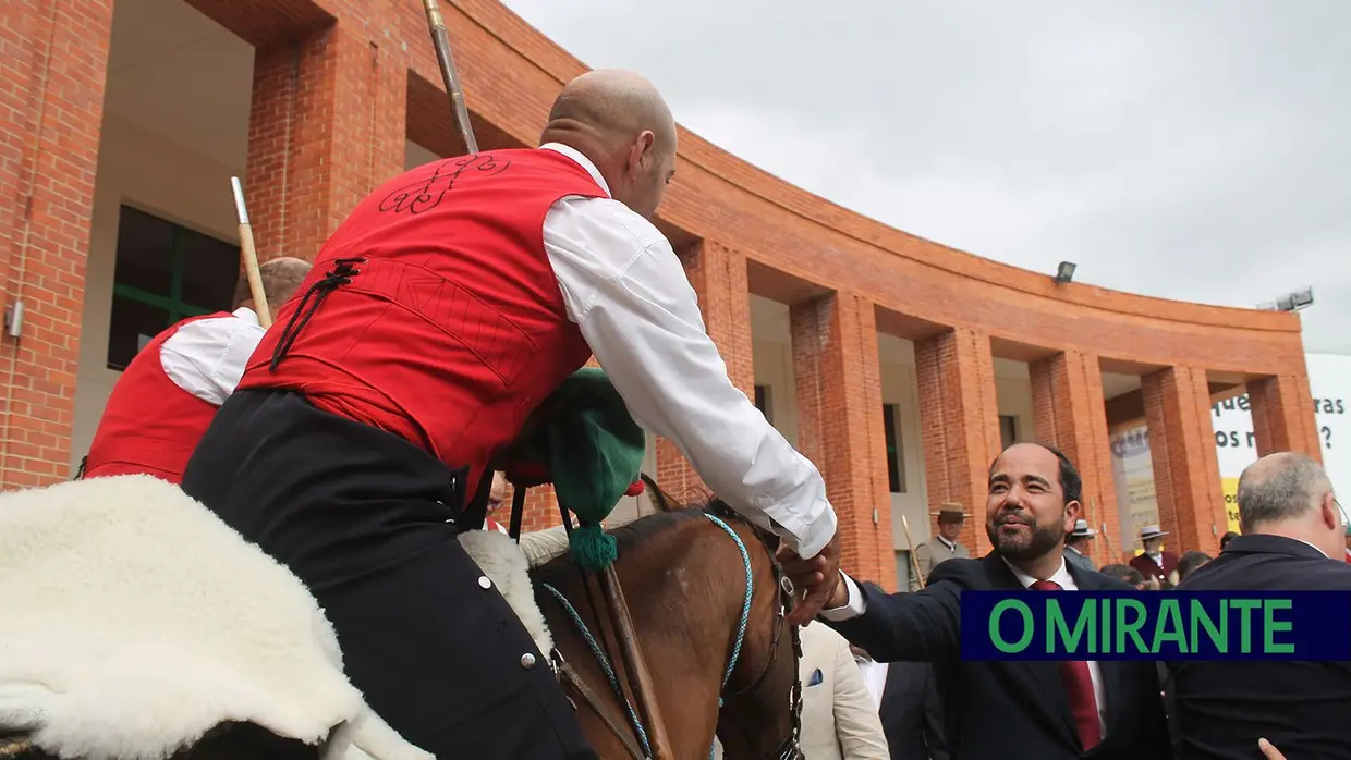 Dois ministros na inauguração da Feira Nacional de Agricultura em Santarém