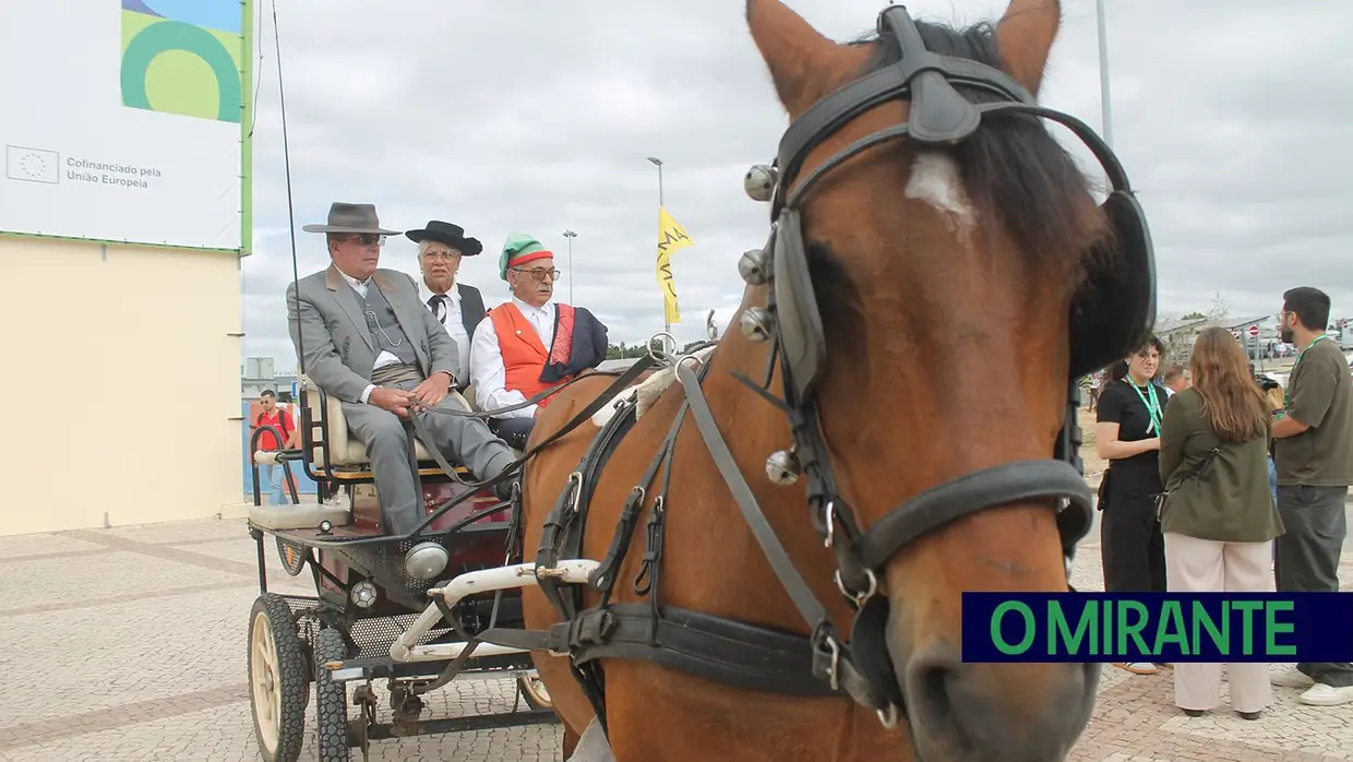 Dois ministros na inauguração da Feira Nacional de Agricultura em Santarém