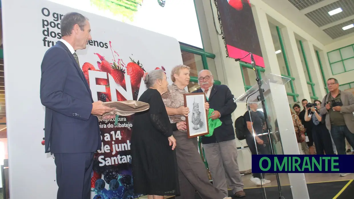 Dois ministros na inauguração da Feira Nacional de Agricultura em Santarém