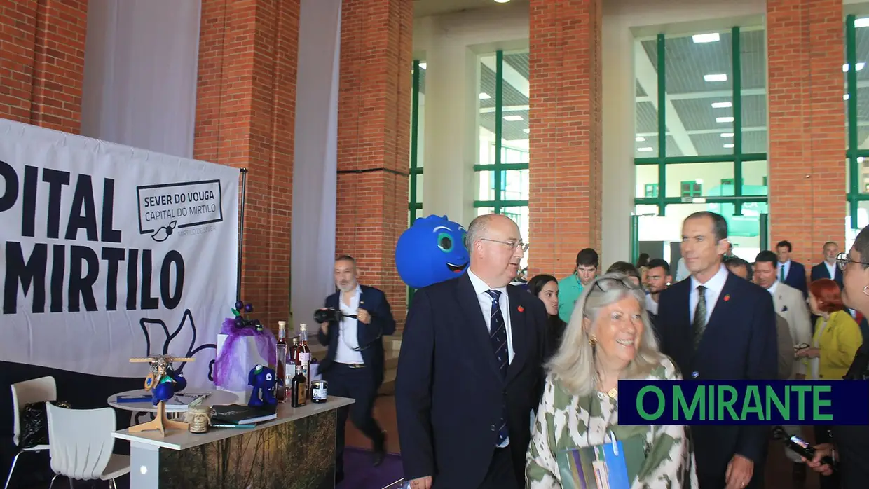 Dois ministros na inauguração da Feira Nacional de Agricultura em Santarém
