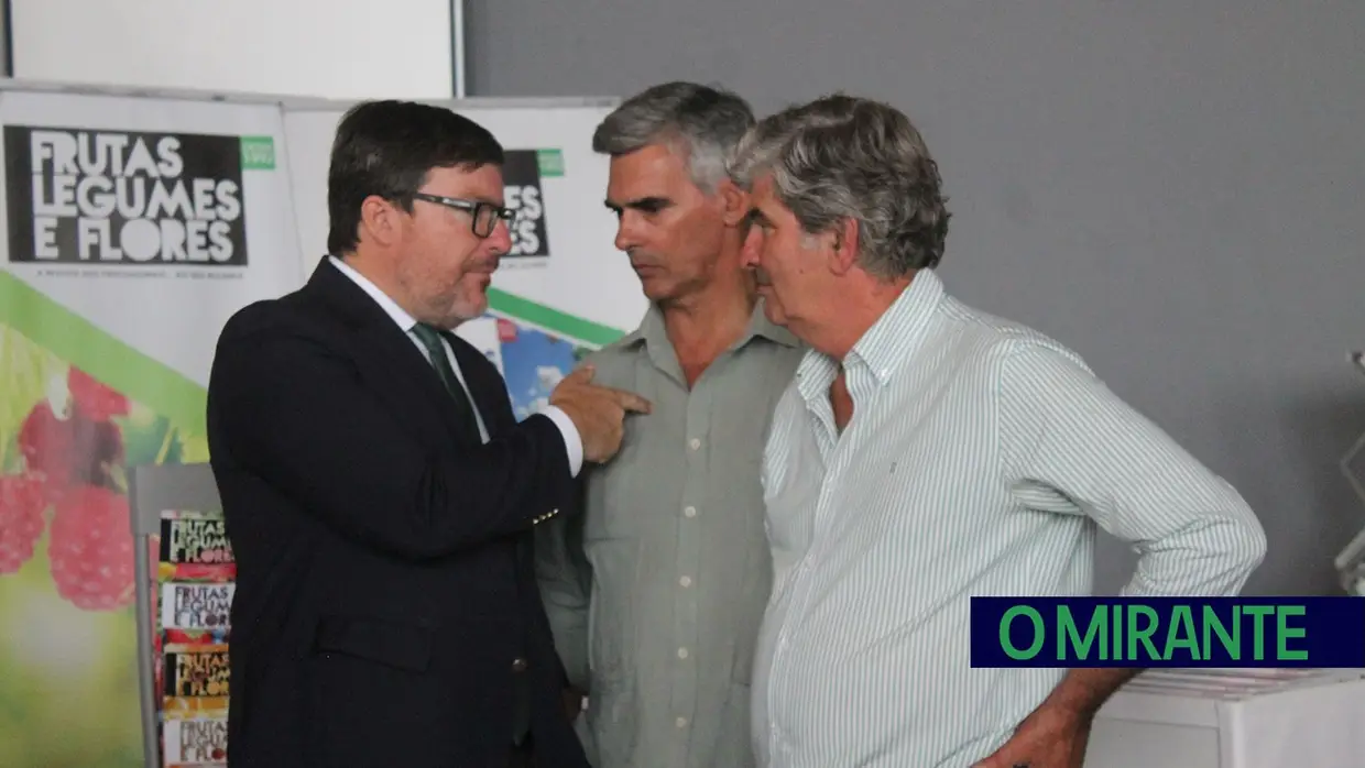 Dois ministros na inauguração da Feira Nacional de Agricultura em Santarém
