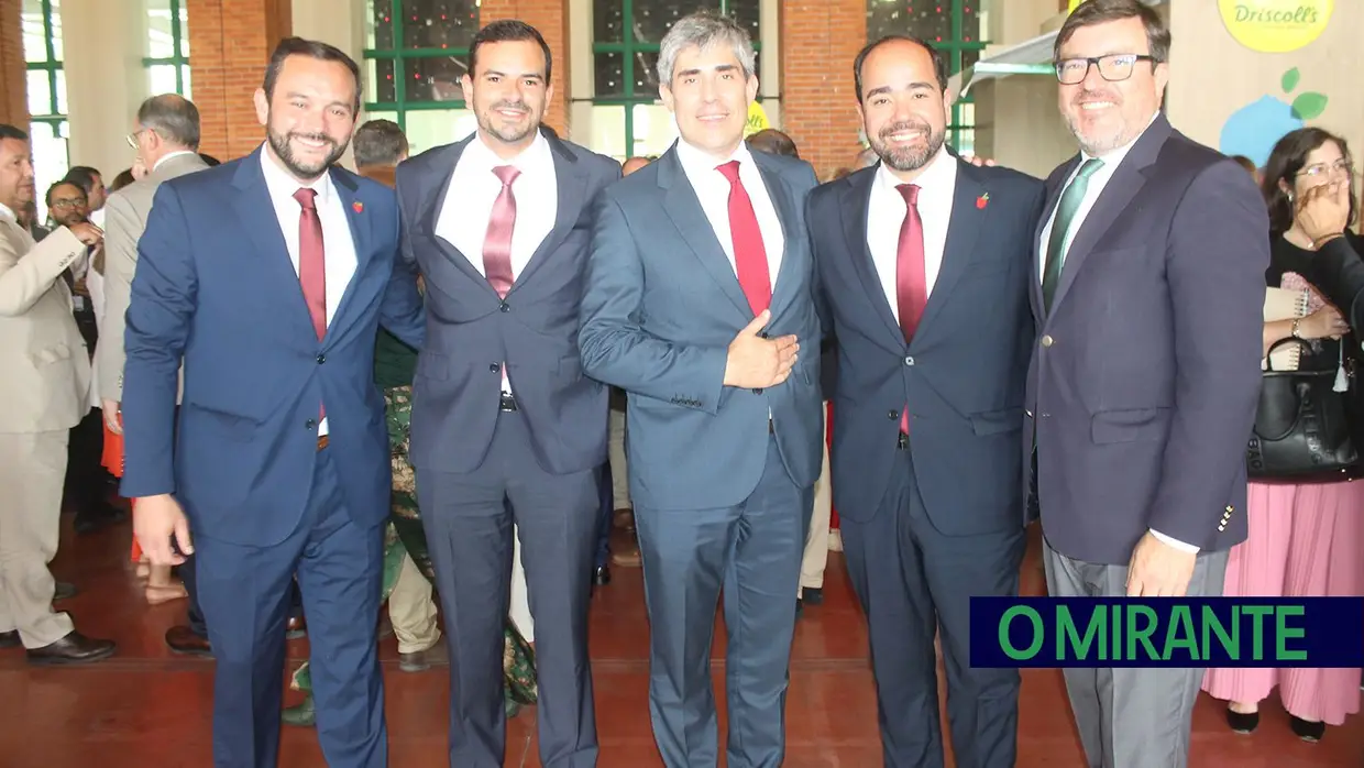 Dois ministros na inauguração da Feira Nacional de Agricultura em Santarém