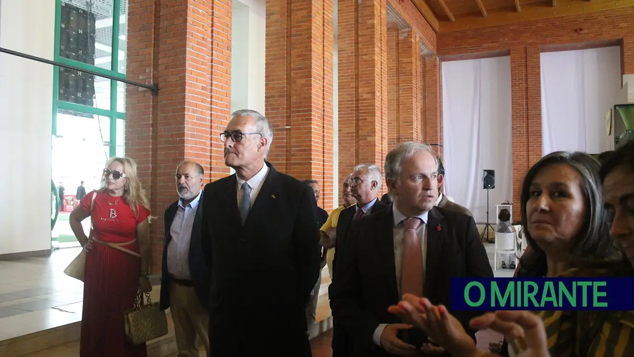 Dois ministros na inauguração da Feira Nacional de Agricultura em Santarém