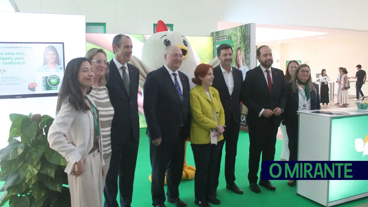 Dois ministros na inauguração da Feira Nacional de Agricultura em Santarém