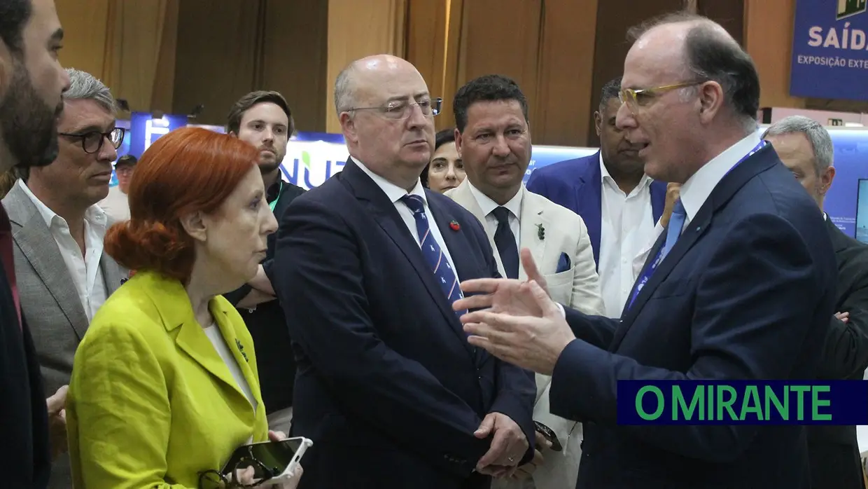 Dois ministros na inauguração da Feira Nacional de Agricultura em Santarém