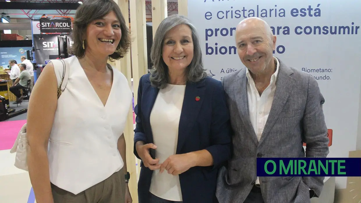 Dois ministros na inauguração da Feira Nacional de Agricultura em Santarém