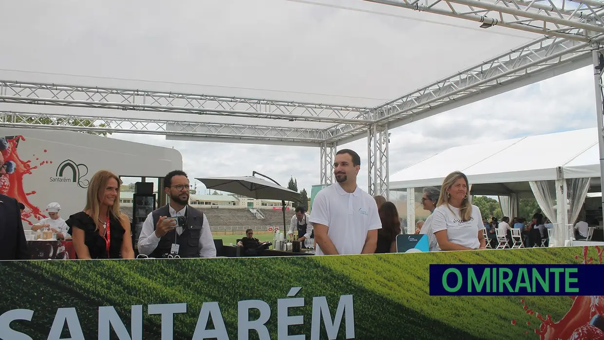 Dois ministros na inauguração da Feira Nacional de Agricultura em Santarém