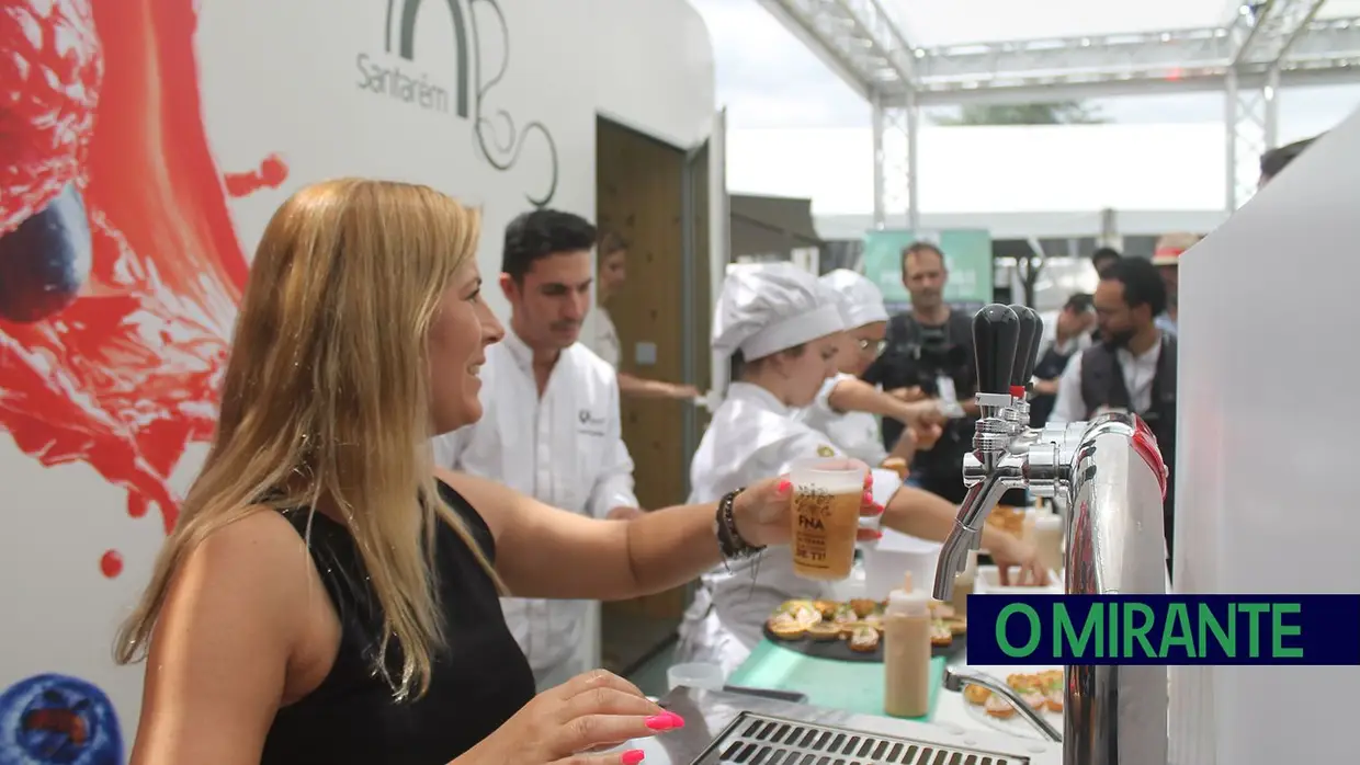 Dois ministros na inauguração da Feira Nacional de Agricultura em Santarém