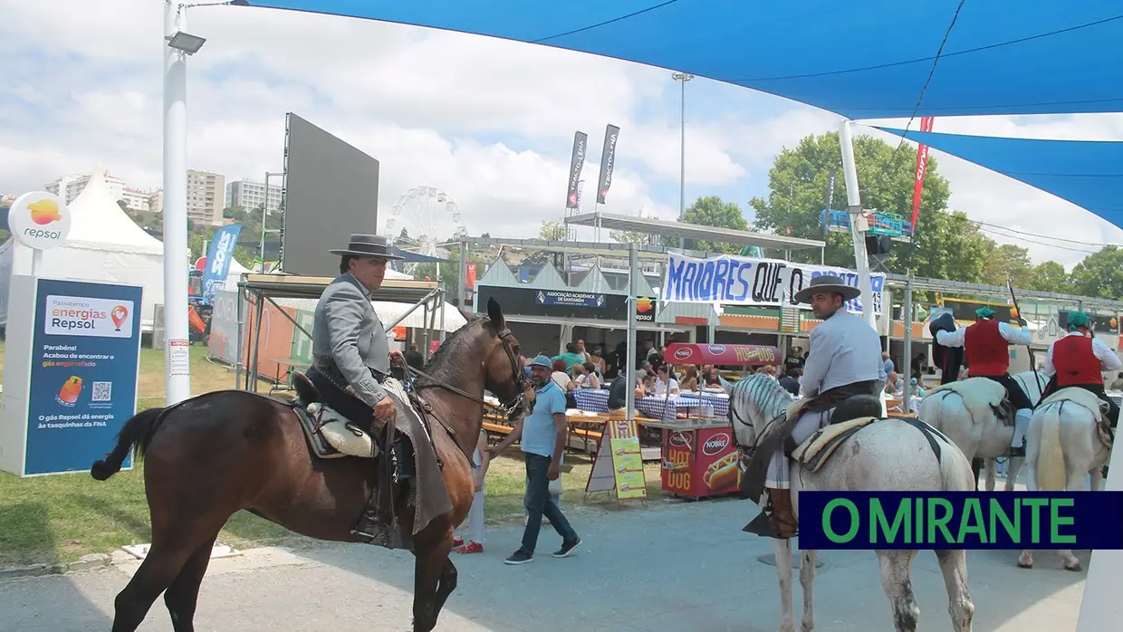 Dois ministros na inauguração da Feira Nacional de Agricultura em Santarém