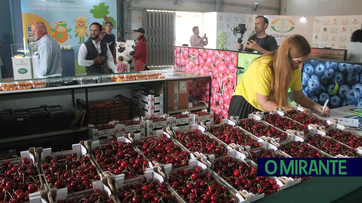 Dois ministros na inauguração da Feira Nacional de Agricultura em Santarém