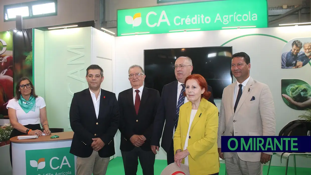 Dois ministros na inauguração da Feira Nacional de Agricultura em Santarém