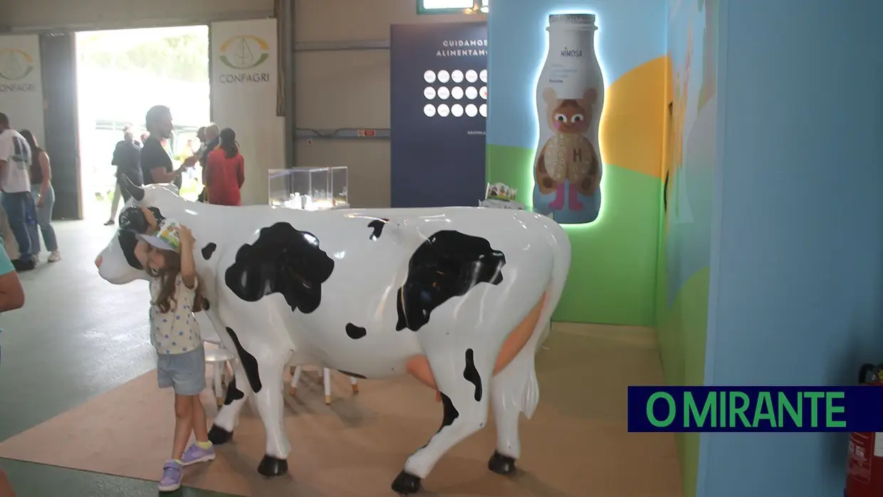 Dois ministros na inauguração da Feira Nacional de Agricultura em Santarém