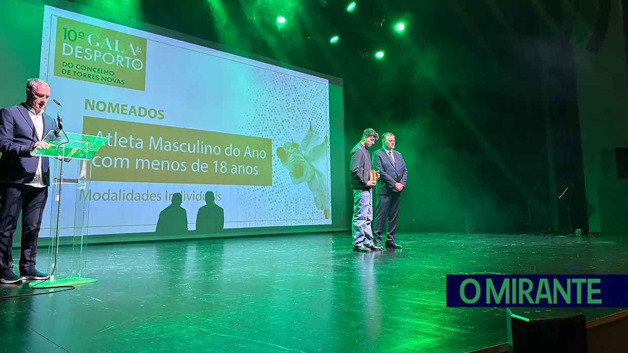 Teatro Virgínia recebeu a 10.ª Gala do Desporto de Torres Novas