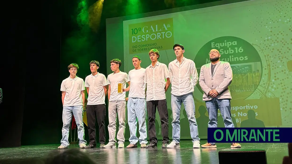 Teatro Virgínia recebeu a 10.ª Gala do Desporto de Torres Novas