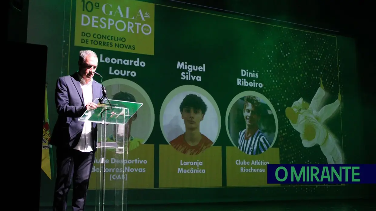 Teatro Virgínia recebeu a 10.ª Gala do Desporto de Torres Novas