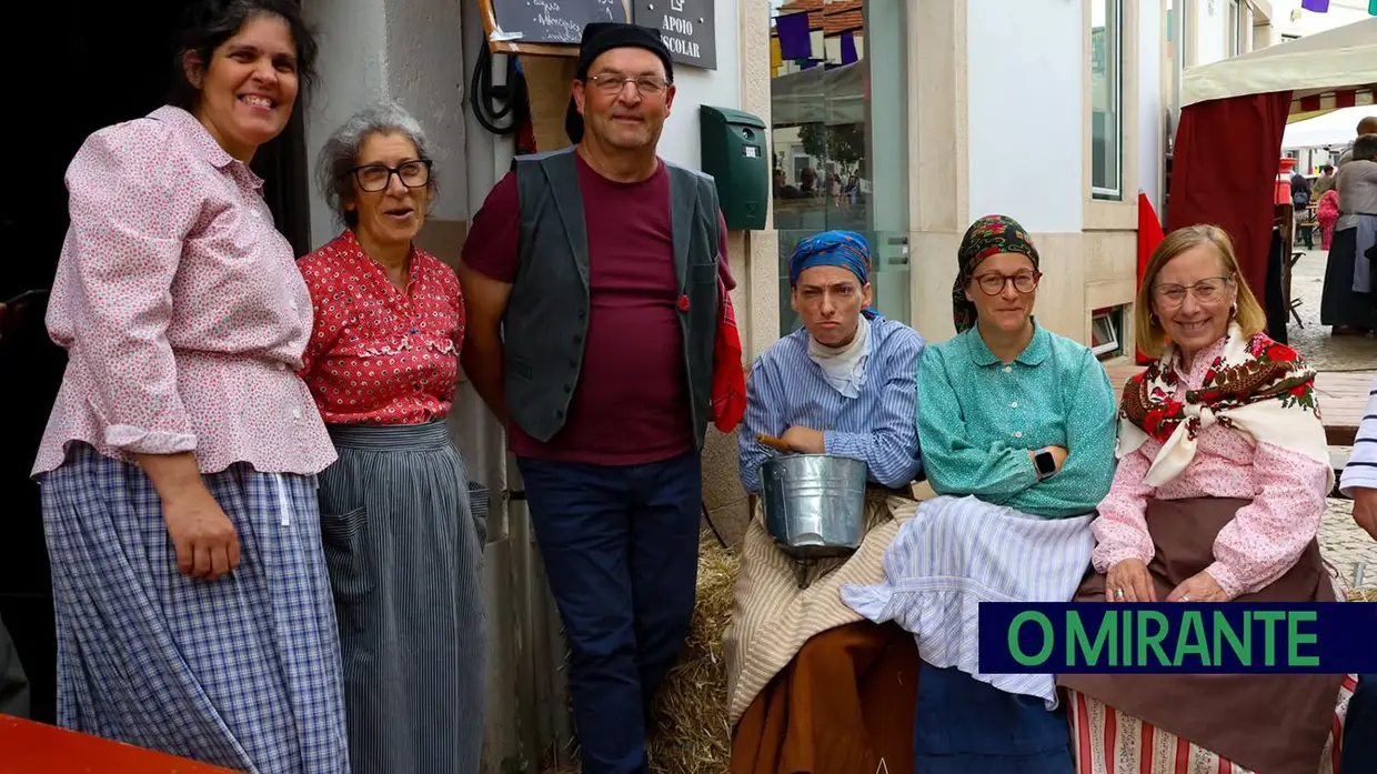 Arruda dos Vinhos celebrou raízes saloias com mercado oitocentista