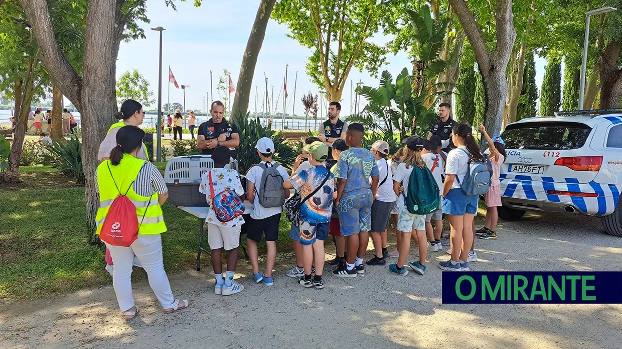 Escolas de Vila Franca de Xira participam em iniciativa ambiental da PSP
