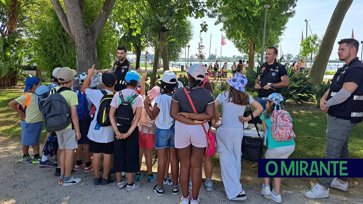 Escolas de Vila Franca de Xira participam em iniciativa ambiental da PSP