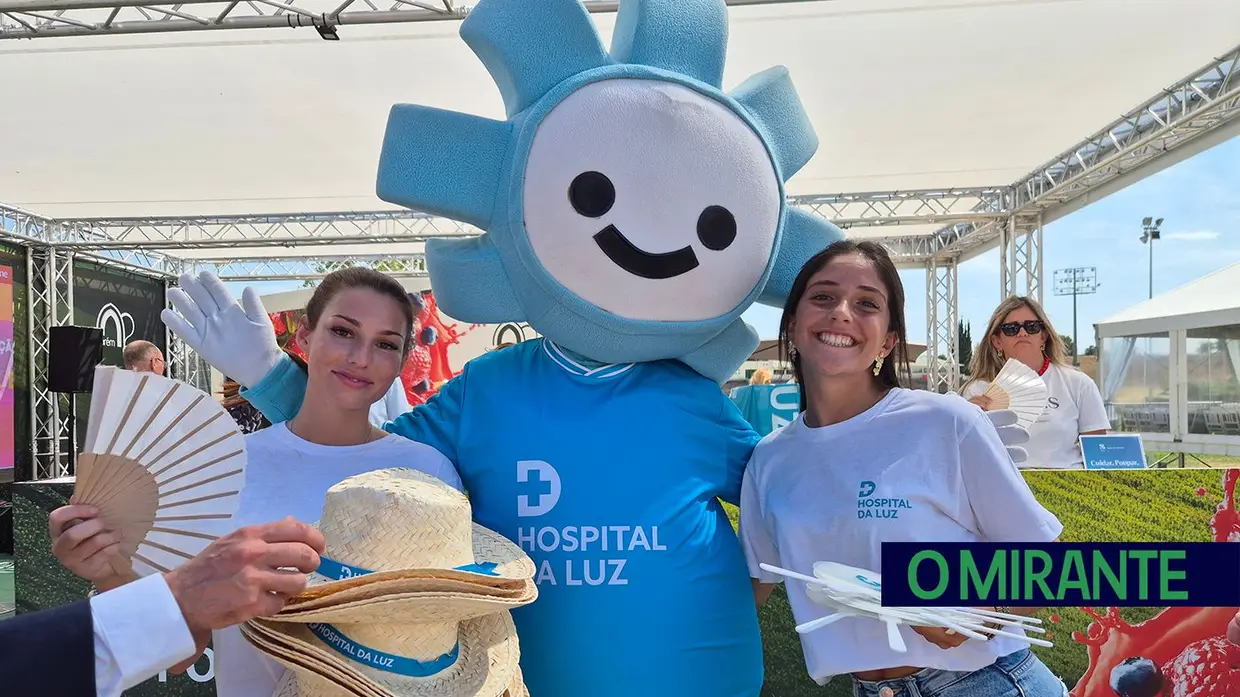 Hospital da Luz Ribatejo aproxima-se dos visitantes da FNA com limonadas, fotografias e brindes