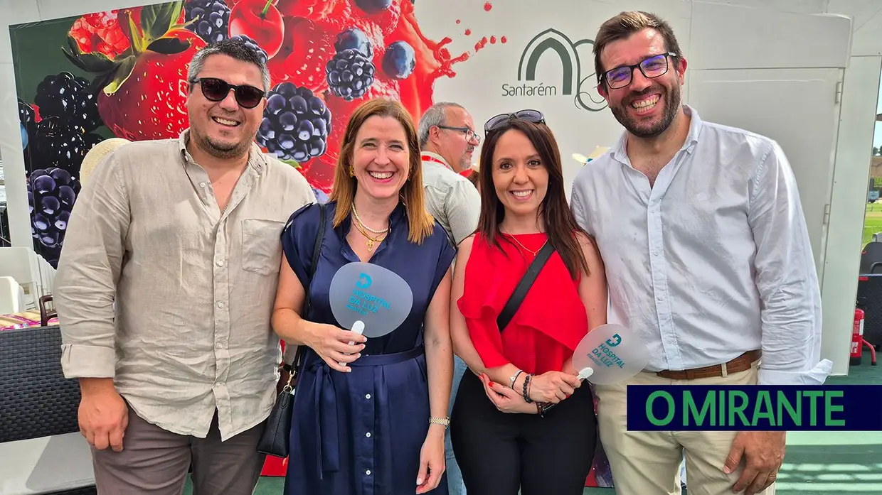 Hospital da Luz Ribatejo aproxima-se dos visitantes da FNA com limonadas, fotografias e brindes