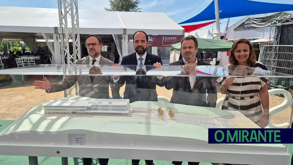 Hospital da Luz Ribatejo apresentou maquete na Feira Nacional da Agricultura