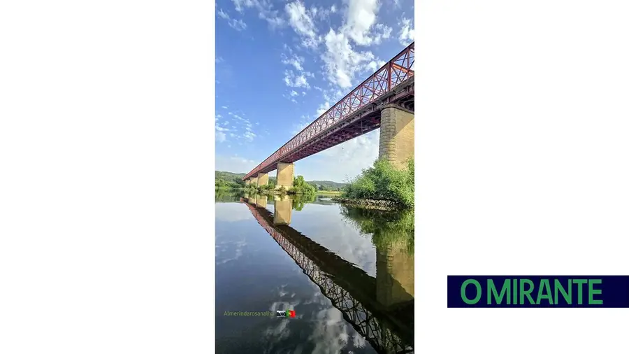 Foto da Ponte da Chamusca vence concurso fotográfico