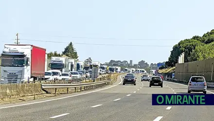 Milhares de camiões cruzam diariamente a região entre Vila Franca de Xira e Torres Novas