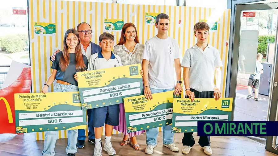 McDonald’s de Santarém valoriza atletas que fazem da escola a sua primeira vitória no futebol