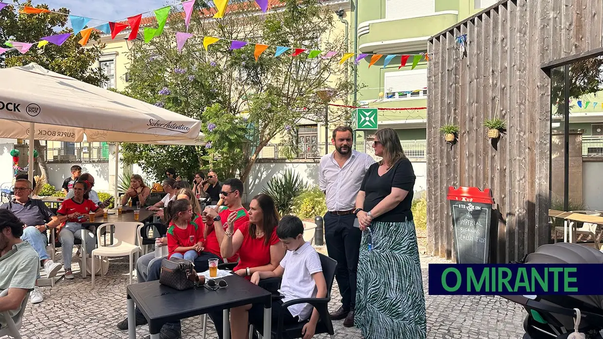 Arraial solidário no ISLA Santarém